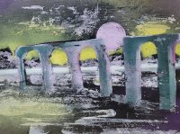 Leonhard Wachter - Brücke - 2023 - Mixed media