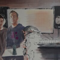 Leonhard Wachter - Schachmatt - 2025 - Mixed media