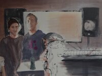 Leonhard Wachter - Schachmatt - 2025 - Mixed media