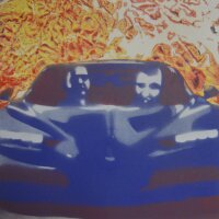 Leonhard Wachter - fast lane - 2025 - Acryl