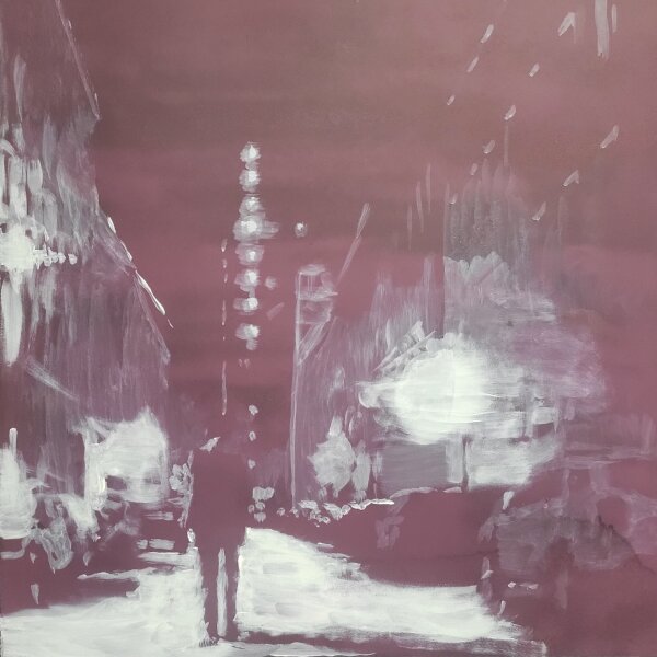 Leonhard Wachter - powder snow - 2025 - Mixed media