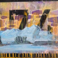 QUASI - Schollen / 74 - 2025 - Mixed media