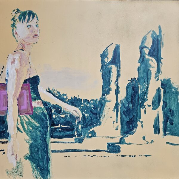 Leonhard Wachter - Memphis stroll - 2025 - Mixed media