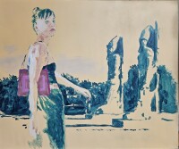 Leonhard Wachter - Memphis stroll - 2025 - Mixed media