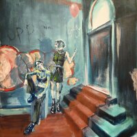 Leonhard Wachter - red carpet - 2026 - Acryl