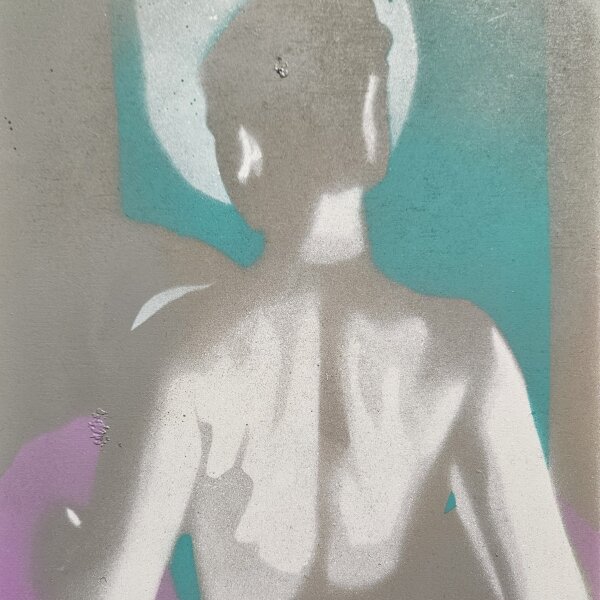 Leonhard Wachter - Rücken III - 2025 - Mixed media